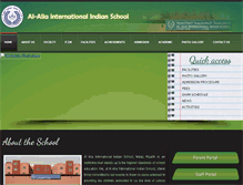 Tablet Screenshot of alaliaschool.com